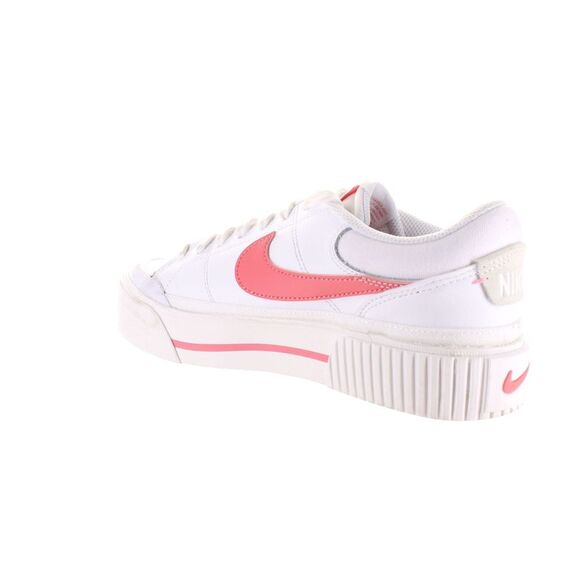 Nike Womens Court Legacy White Fashion Sneaker Size 11 Medium (B, M) - Picture 3 of 4
